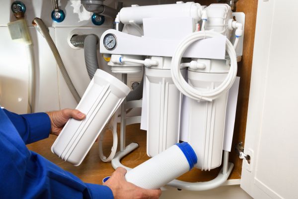 Water Filtration Installation in Portland